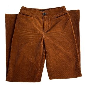 Discontinued Zara brown corduroy flare pants